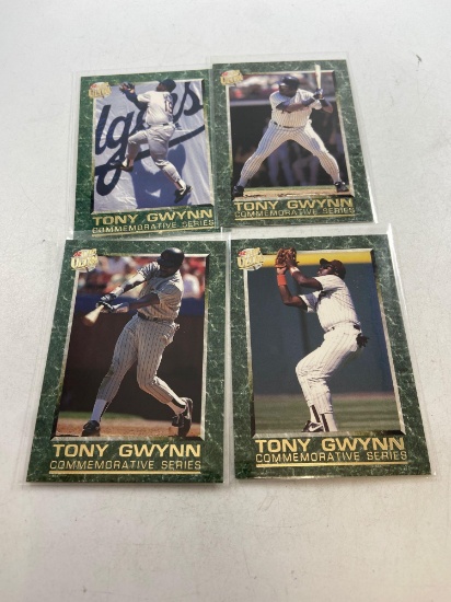 1992 Fleer 4 Tony Gwynn Inserts - con 4