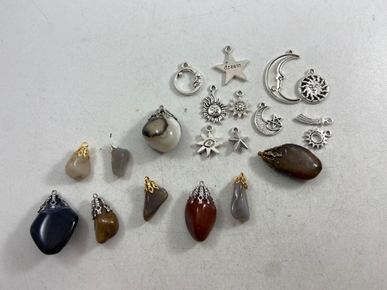 Assorted Charms and Pendants - con 754