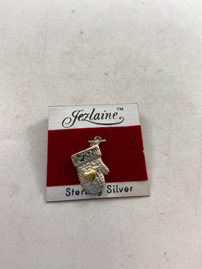 Sterling Silver Christmas Pendant - con 3