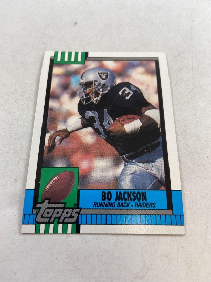 1990 Bo Jackson LA Raiders RB Topps #285 - con 313