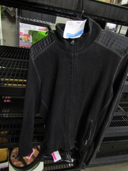 International Concepts Black Zip Up Jacket - M - con 868