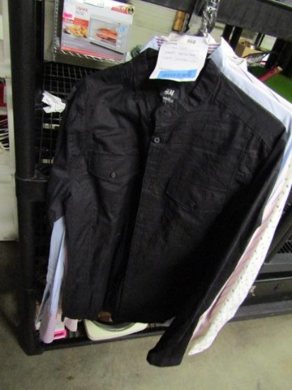 5 Men's Shirts - M - Sharghai-ttung, Express, Zara Man, H&M - con 868