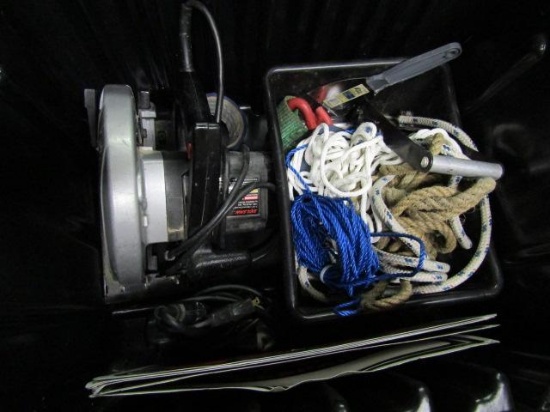 7.25" Skill Saw - Craftsman 3/8" Drill, Ropes and More- will not ship - con 868