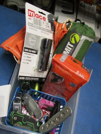 Mace - Knives - Utility Torches - Survival Items - con 868