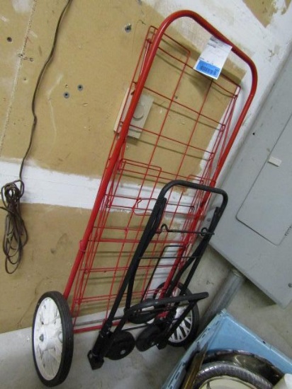 Two Pcs - Hand Carts - will not ship - con 991