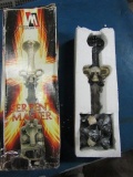 Fantasy Dagger Master Serpent - New with Stand - con 980