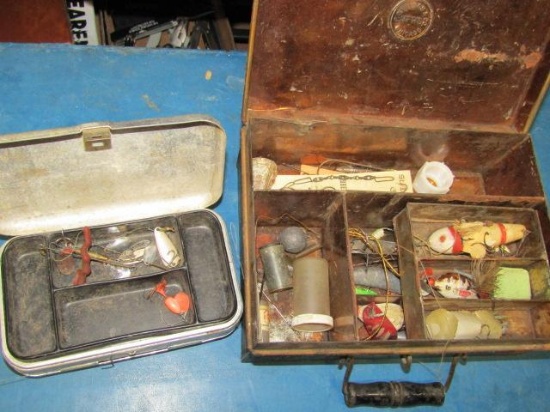 Vintage Fishing Tackle - Two Boxes - will not ship - con 308