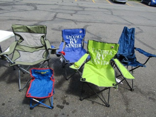 Lot of Camp Chairs - will not ship - con 302