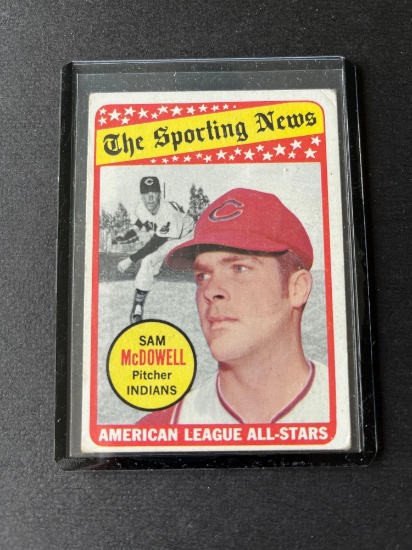 Sam McDowell 1969 Topps - con 962