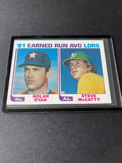 Nolan Ryan 1982 Topps - con 962