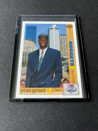 Dikembe Mutombo Rookie 1991-92 UpperDeck - con 962