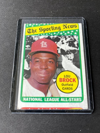 Lou Brock 1969 Topps - con 962