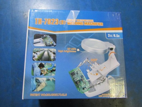 Desk Top soldering Magnifier - con 653
