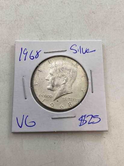 1968 Silver Kennedy Half - con 346