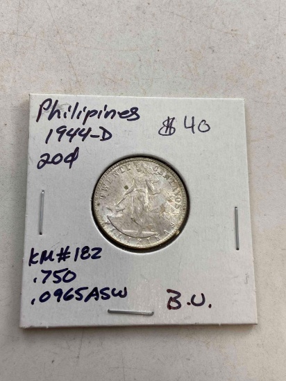1944-DD Silver WWII Coin - con 346