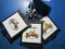 Vintage Ceramic Car Tivets Set of 3 - con 970
