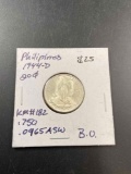 1944 - D WW2 Silver Coin - Con 346