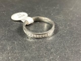 Stainless Steel - Size 11 Ring - con 1045