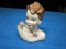 Vintage 1940's Hand Painting Female Bust Figure - con 1128