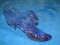 Vintage Fenton Purple Glass Shoe - Will NOT Ship - con 1128