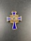 Original 1938 German 3rd Reich Mothers Cross Pin - con 970