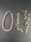 .925 Silver Pearl Jewelry - con 668
