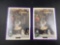 Lot of 2 Shaquille O'Neal Rookie Cards - con 653