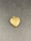 Vintage 14kt Gold Filled Heart Pendant - con 982