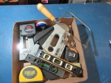 Tape Measures, Laser Level and Staplers - Con 757