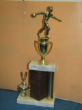 Brass Bowling Trophy 1965-66 _ Not shipped _ con 1084