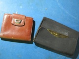 2 Vintage Purse Wallets - con 1123