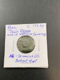 Roman Coin 2nd Cen AD - Julia Domna - con 992