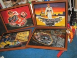 Four Dale Earnhardt - 14x18 Wall Hangings _ Not shipped _ con 757