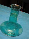 Hand Blown Green Glass Candle Holder From Museum of Glass - con 1128k