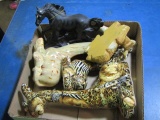 Assorted Animal Figurines - con 757