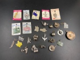 28 Sterling Charms Some NOS Some Enamel All Vintage - con 1080