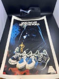 Rare Star Wars Advertising Poster - Reprint - con 346
