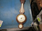 Antique Airglide Solid Mahogany Banjo Barometer - Will NOT Ship - con 672