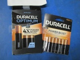 New Duracell Batteries AAA-AA - con 1066