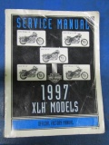 Harley Davidson 1997 XLH Official Factory Service Manual - con 875