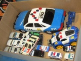 19 Assorted Police Cars - con 1033