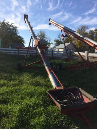 Peck 30x10” Truck Auger w/hopper