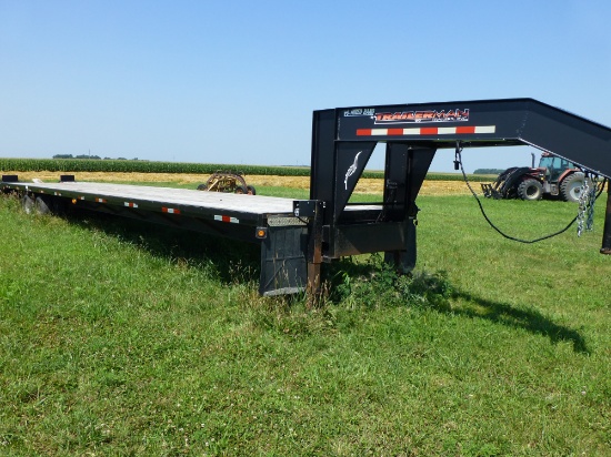 2007 Trailerman 44’ Fifth Wheel Flatbed