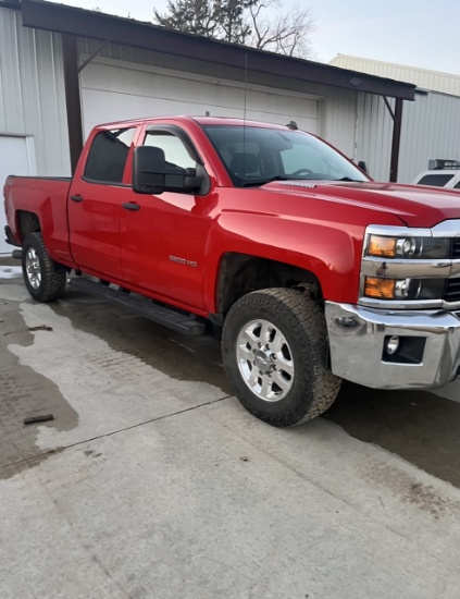 2015 Chevrolet Diesel 3500 4x4 LT 1 ton Z71 Pickup Crewcab