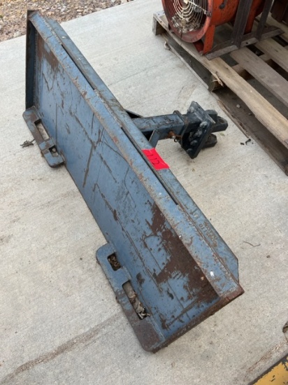 Skid Steer Hitch Plate