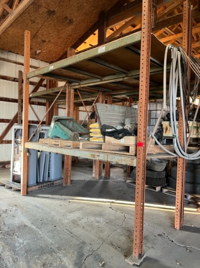 1 Section 12' Tall 10' Wide Pallet Racking