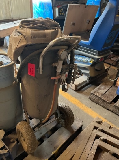 Sandblasting Pot