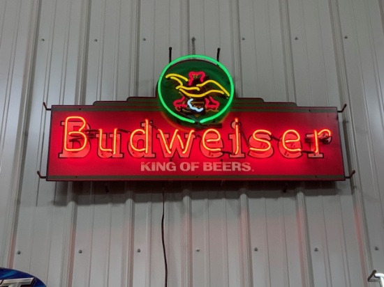 Budweiser Large Sign 48 x 24