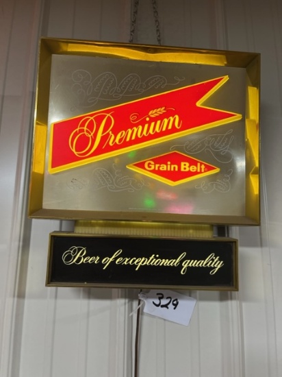 Premium Grain Belt 18" x 18' Sign