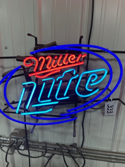 Miller Light 24 x 17 Sign